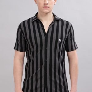 PR3-005 ||Black&grey|| Half Sleeve Shirt