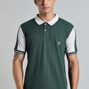 PR41 ||BOTTLE GREEN|| 100% Cotton T-Shirt