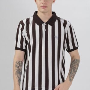 PR36 ||BROWN ZEEBRA || 100% Cotton Polo T-Shirt