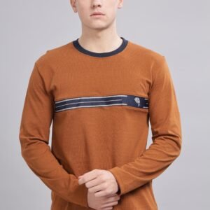 RFS005 ||Mustard || Full Sleeve Round Neck T-Shirt
