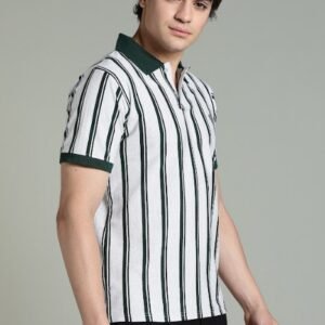 PR3 SS 006||GREEN||100% Cotton Polo T-Shirt