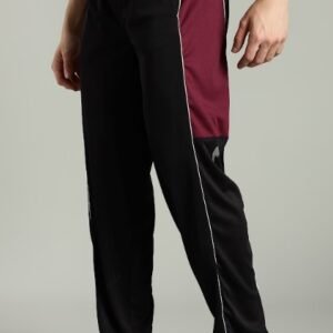 TP 002A || Black Maroon || Track Pant