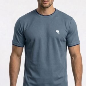 RHSOO2B || BLUE|| Round Neck Half Sleeve