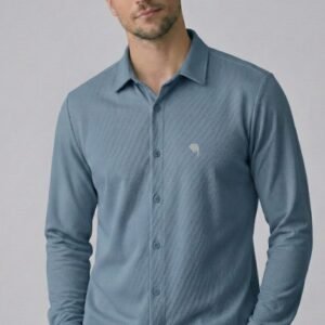 TS 001 ||ICE BLUE|| Full Sleeve Shirt