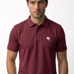PR3 SS 008 C ||MAROON||100% Cotton Polo T-Shirt