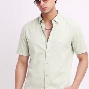 LS 005 ||SOLID CARMEL||Half Sleeve Shirt