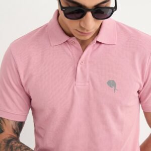 PR3 SS 008-B ||PINK||100% Cotton Polo T-Shirt